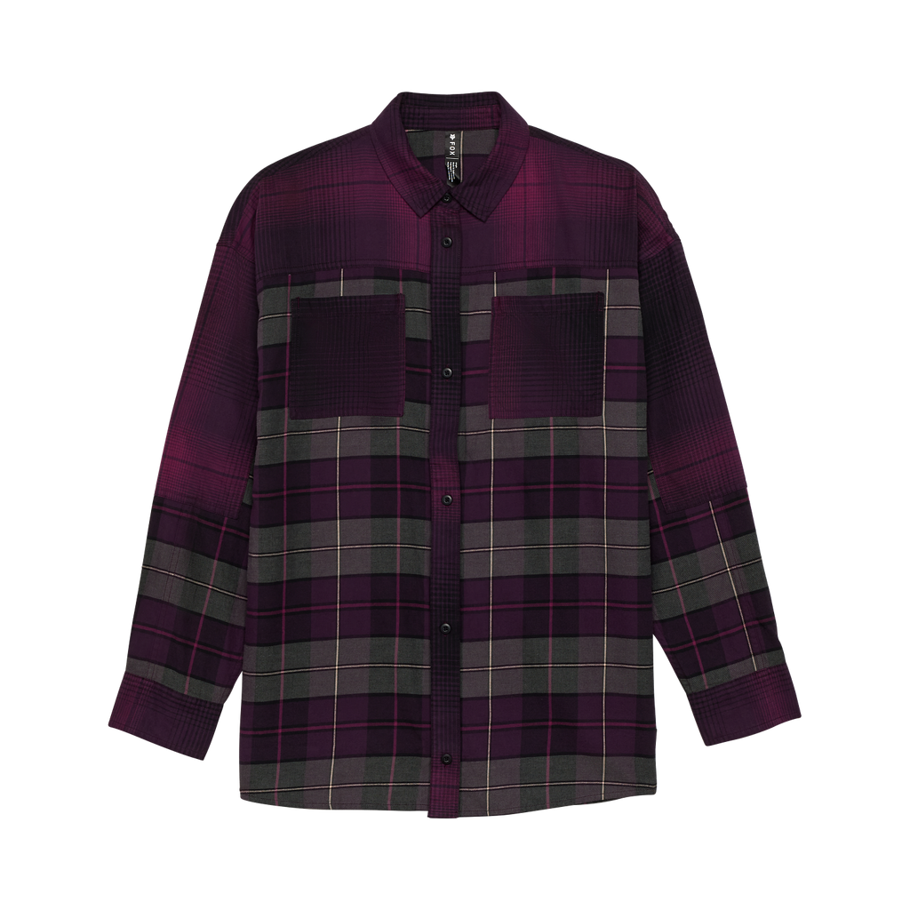 Womens Oversized Flannel Shirt